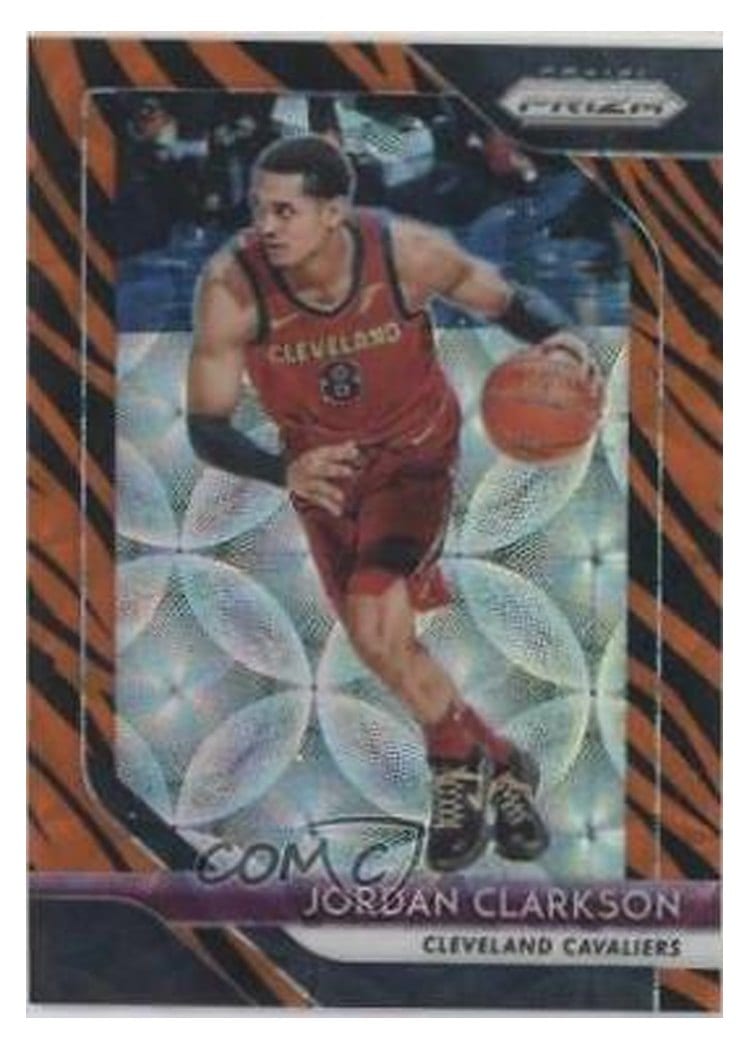 2018-19 Panini Prizm Base Set Jordan Clarkson #190 card