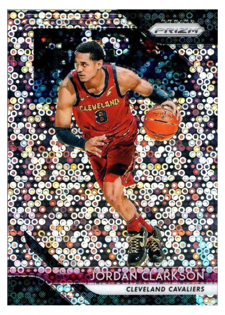 2018-19 Panini Prizm Base Set Jordan Clarkson #190 card