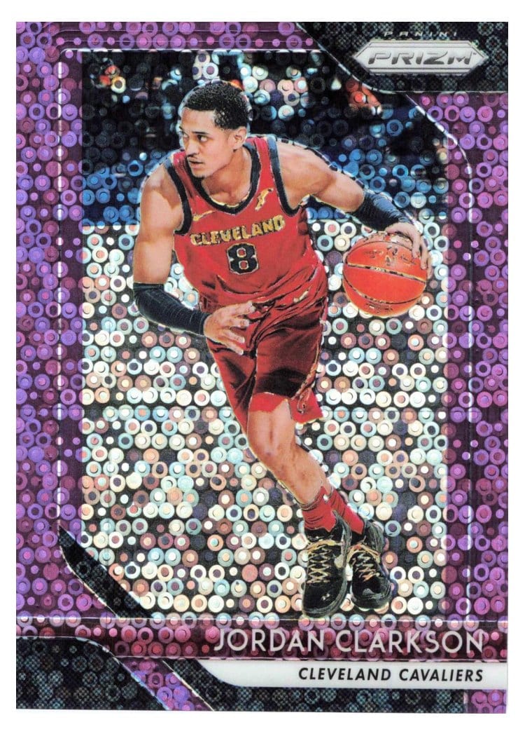 2018-19 Panini Prizm Base Set Jordan Clarkson #190 card