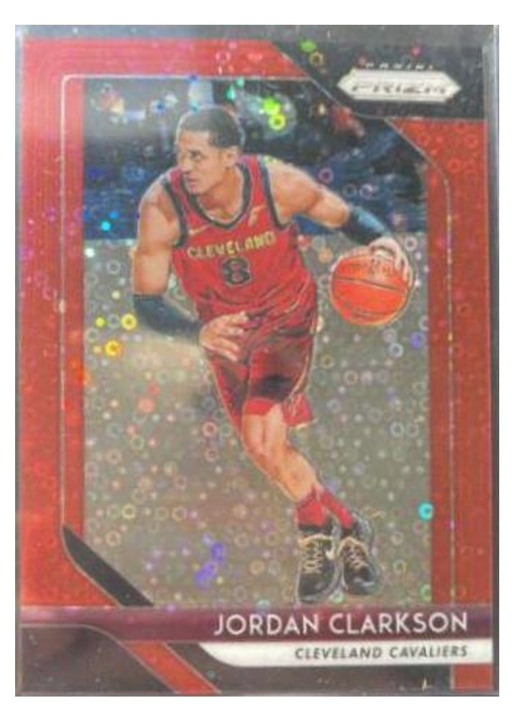 2018-19 Panini Prizm Base Set Jordan Clarkson #190 card
