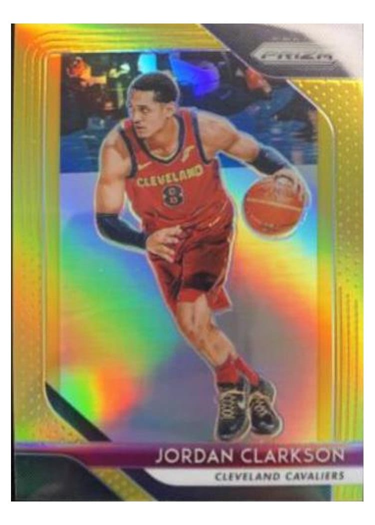 2018-19 Panini Prizm Base Set Jordan Clarkson #190 card