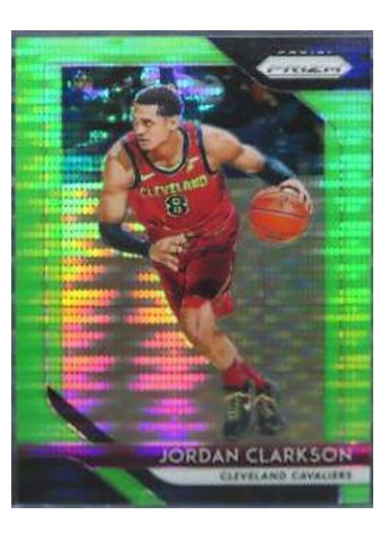 2018-19 Panini Prizm Base Set Jordan Clarkson #190 card