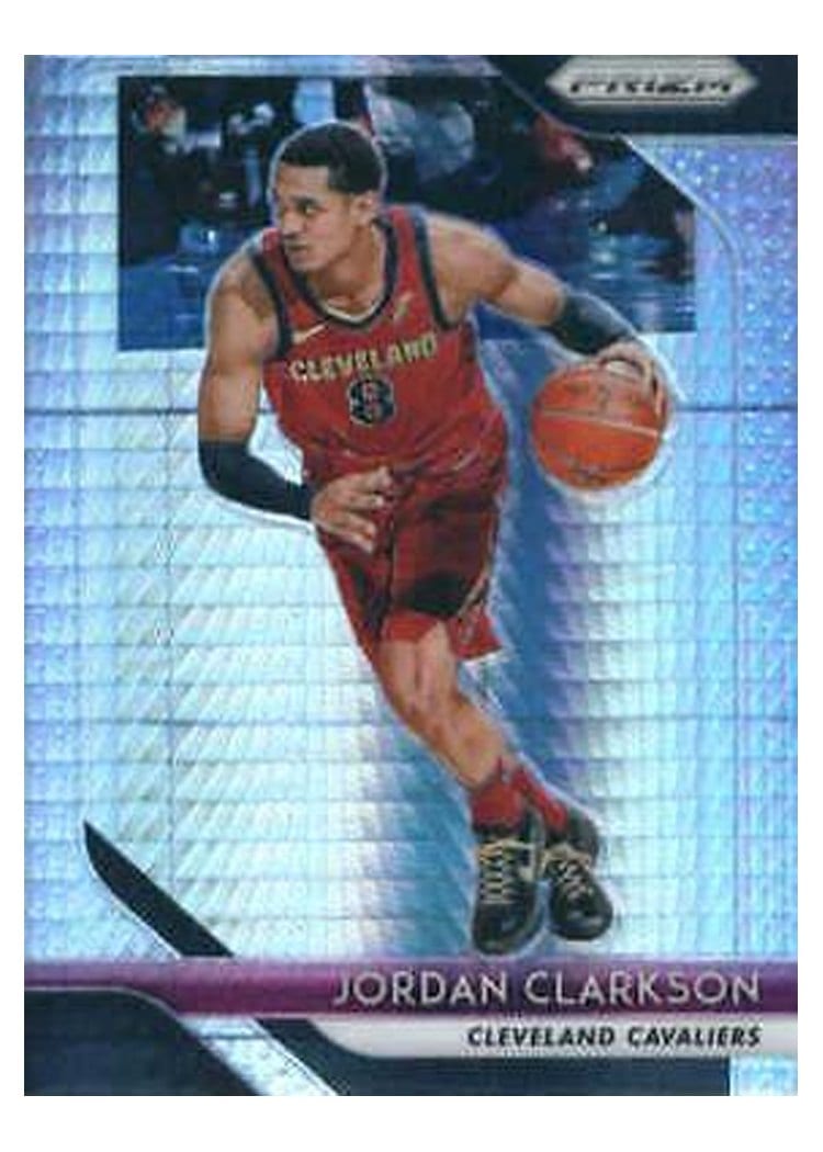 2018-19 Panini Prizm Base Set Jordan Clarkson #190 card