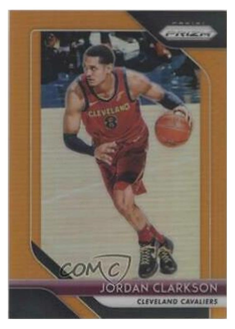 2018-19 Panini Prizm Base Set Jordan Clarkson #190 card