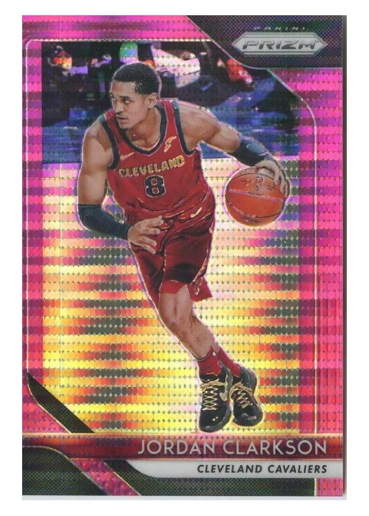 2018-19 Panini Prizm Base Set Jordan Clarkson #190 card