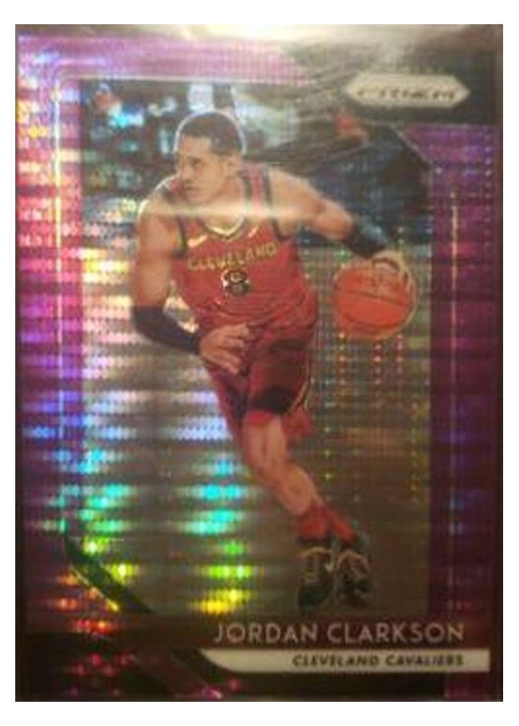 2018-19 Panini Prizm Base Set Jordan Clarkson #190 card