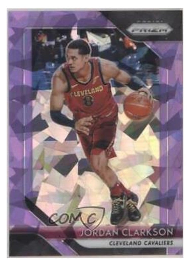 2018-19 Panini Prizm Base Set Jordan Clarkson #190 card