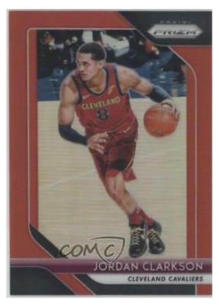 2018-19 Panini Prizm Base Set Jordan Clarkson #190 card