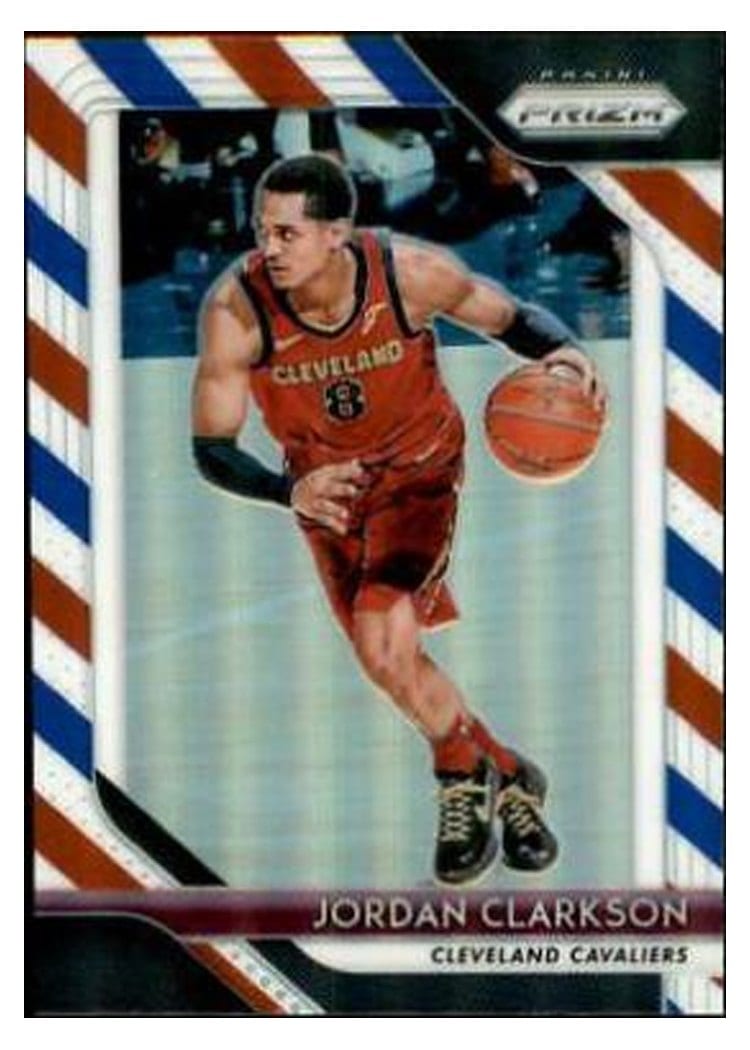 2018-19 Panini Prizm Base Set Jordan Clarkson #190 card