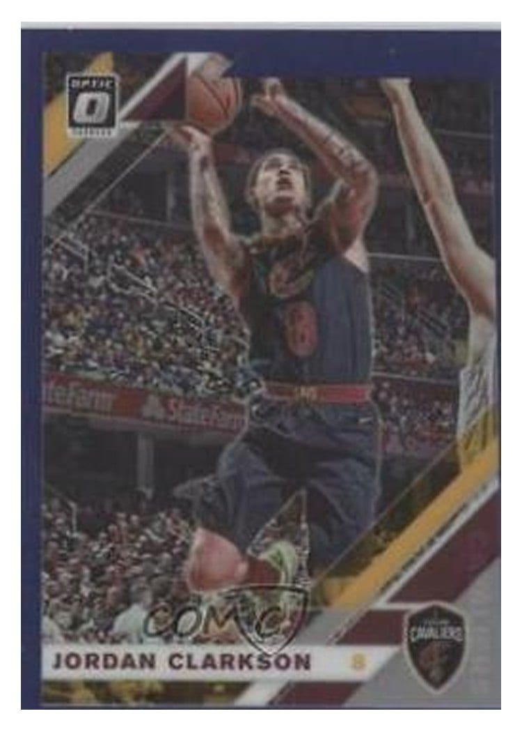 2019-20 Donruss Optic Base Set Jordan Clarkson #144 card