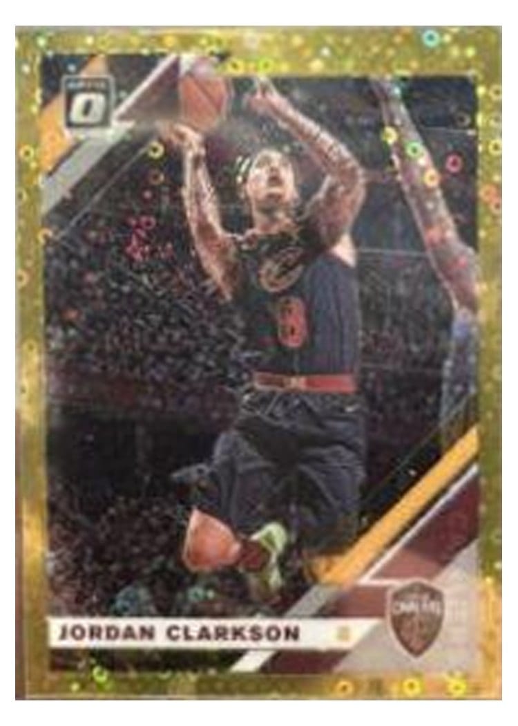 2019-20 Donruss Optic Base Set Jordan Clarkson #144 card