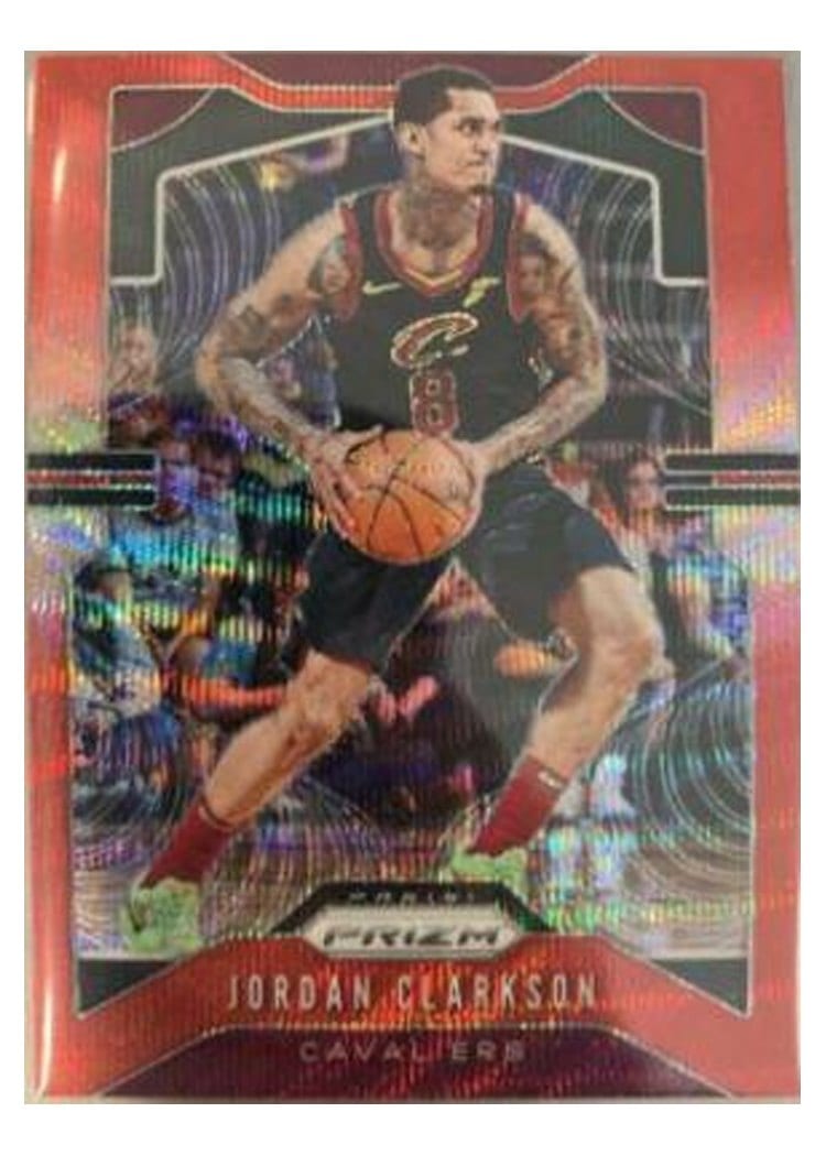 2019-20 Panini Prizm Base Set Jordan Clarkson #69 card