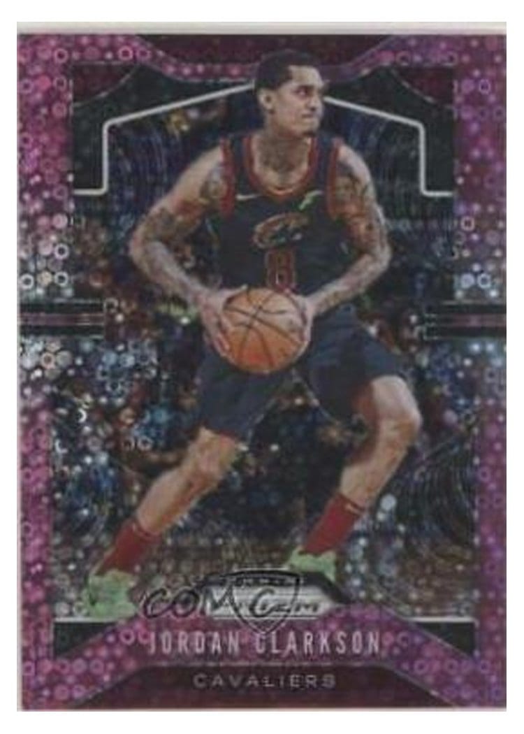 2019-20 Panini Prizm Base Set Jordan Clarkson #69 card