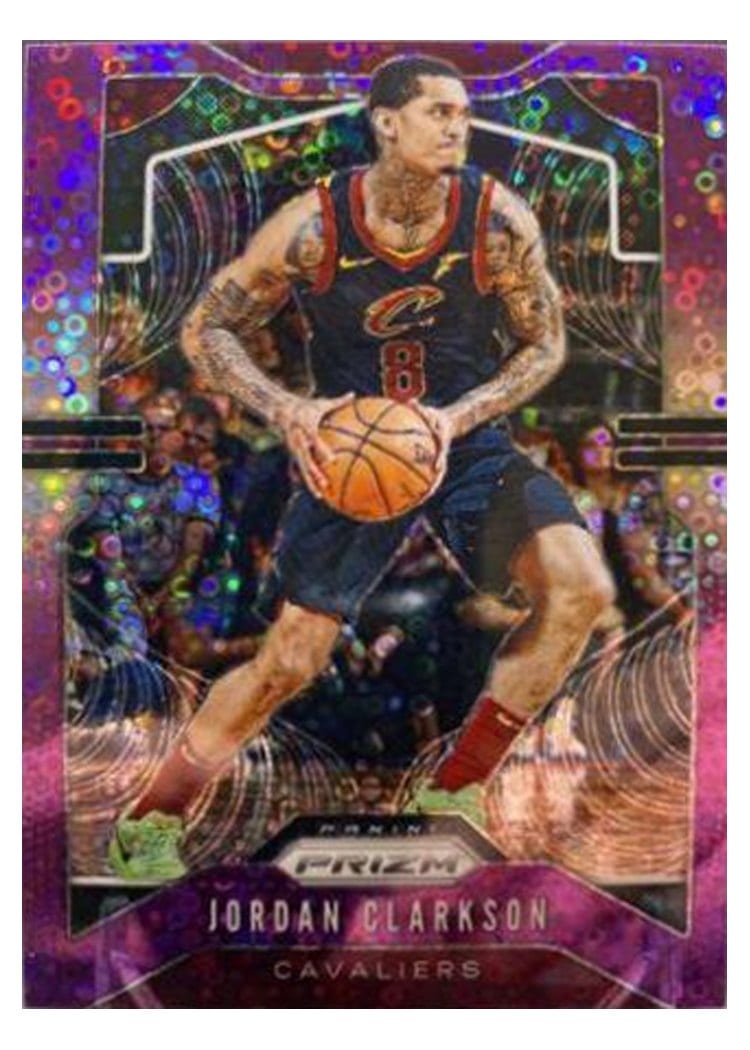 2019-20 Panini Prizm Base Set Jordan Clarkson #69 card