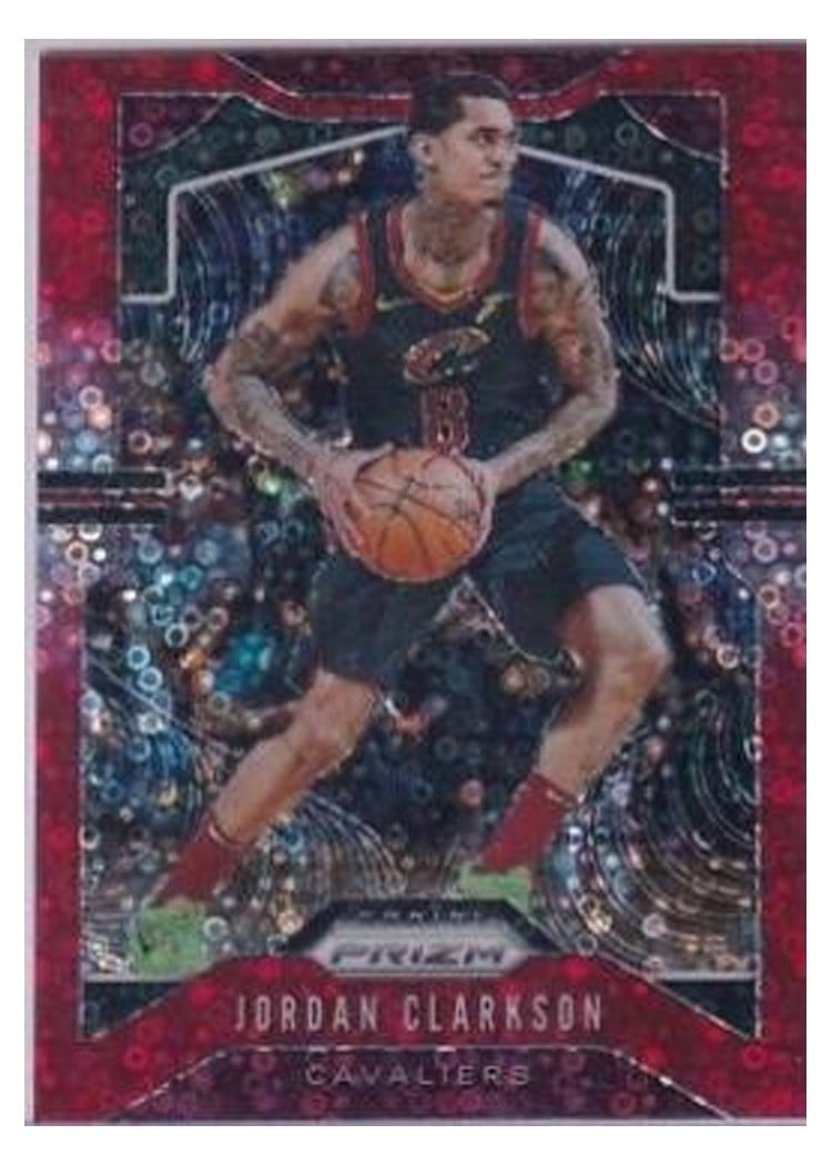 2019-20 Panini Prizm Base Set Jordan Clarkson #69 card