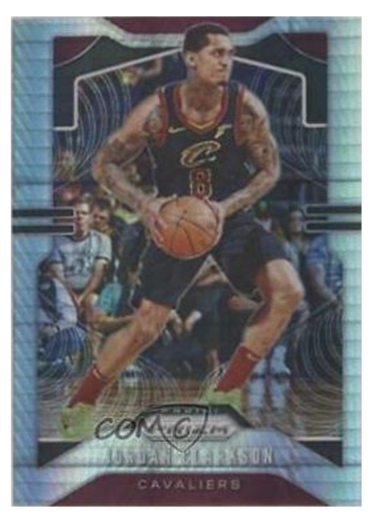 2019-20 Panini Prizm Base Set Jordan Clarkson #69 card