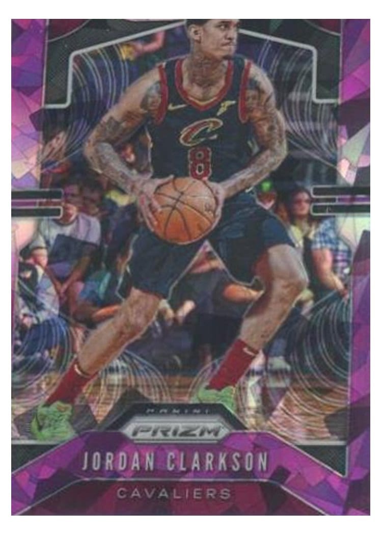 2019-20 Panini Prizm Base Set Jordan Clarkson #69 card
