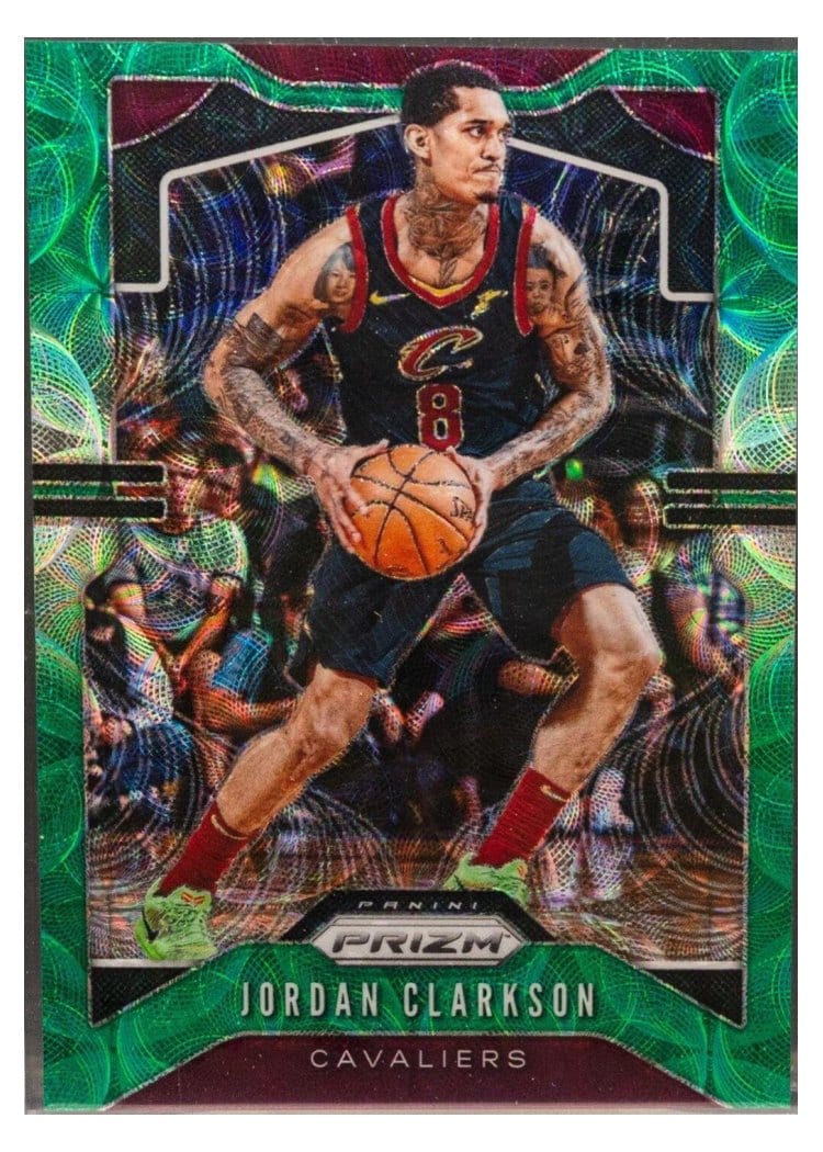 2019-20 Panini Prizm Base Set Jordan Clarkson #69 card