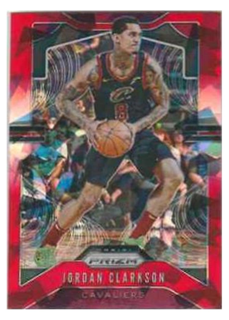 2019-20 Panini Prizm Base Set Jordan Clarkson #69 card