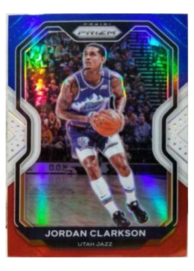 2020-21 Panini Prizm Base Set Jordan Clarkson #135 card