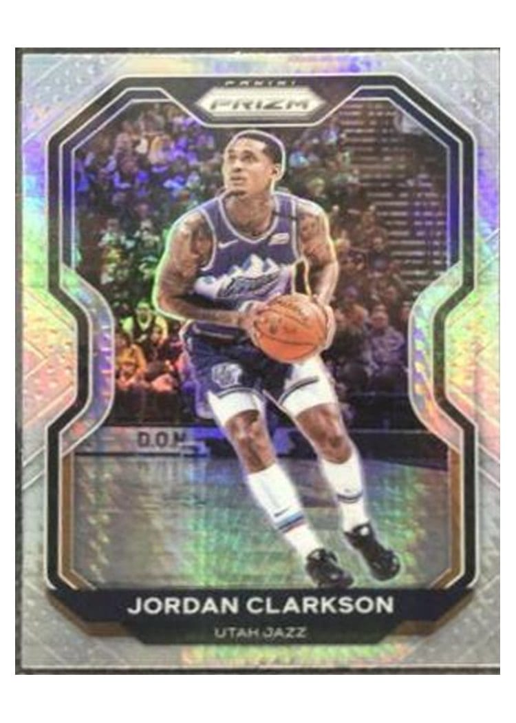 2020-21 Panini Prizm Base Set Jordan Clarkson #135 card