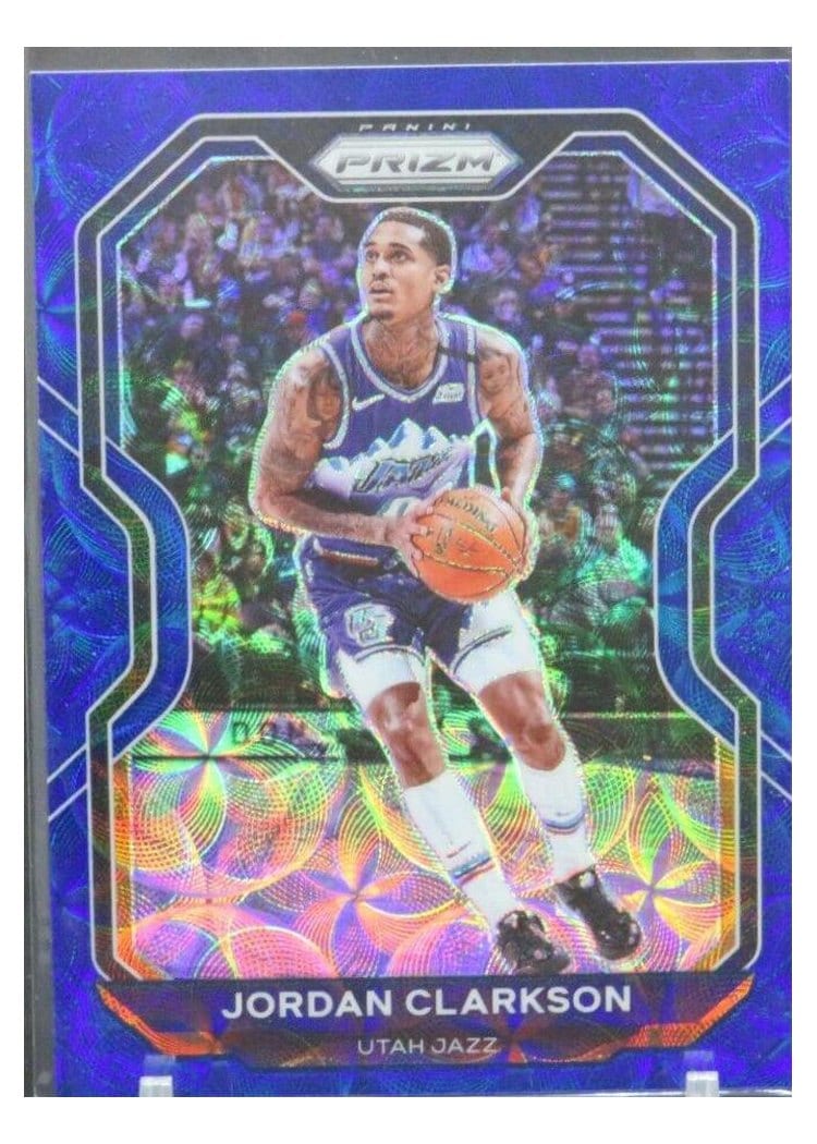 2020-21 Panini Prizm Base Set Jordan Clarkson #135 card