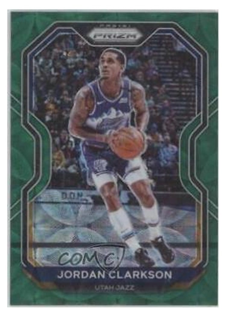 2020-21 Panini Prizm Base Set Jordan Clarkson #135 card