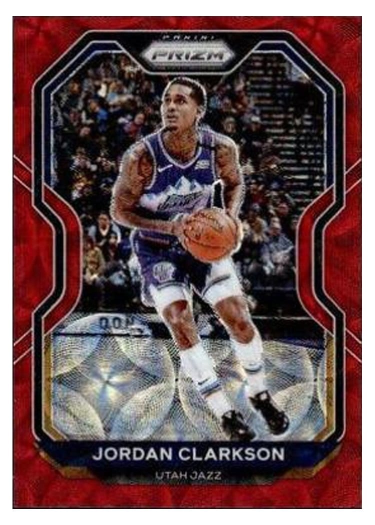 2020-21 Panini Prizm Base Set Jordan Clarkson #135 card