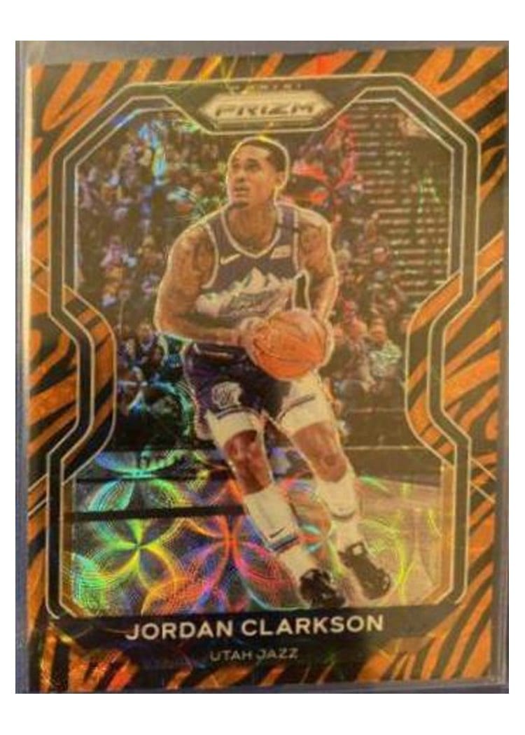 2020-21 Panini Prizm Base Set Jordan Clarkson #135 card