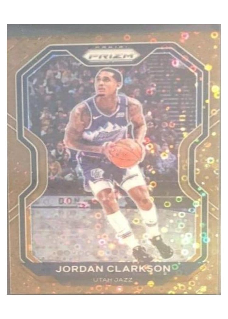 2020-21 Panini Prizm Base Set Jordan Clarkson #135 card