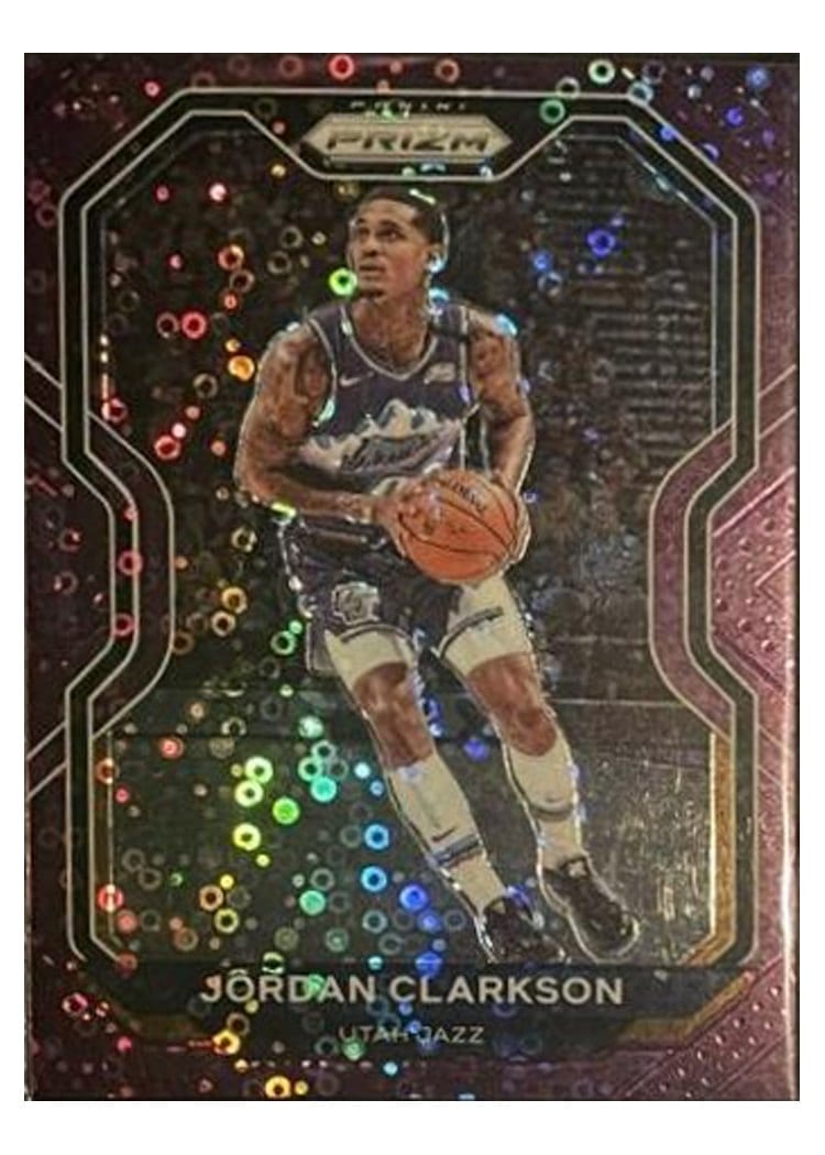 2020-21 Panini Prizm Base Set Jordan Clarkson #135 card