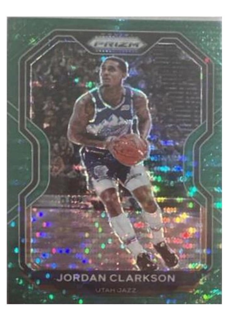 2020-21 Panini Prizm Base Set Jordan Clarkson #135 card