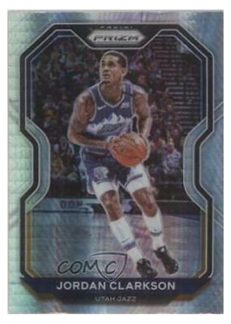 2020-21 Panini Prizm Base Set Jordan Clarkson #135 card