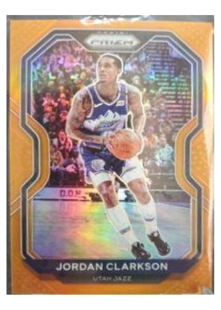 2020-21 Panini Prizm Base Set Jordan Clarkson #135 card
