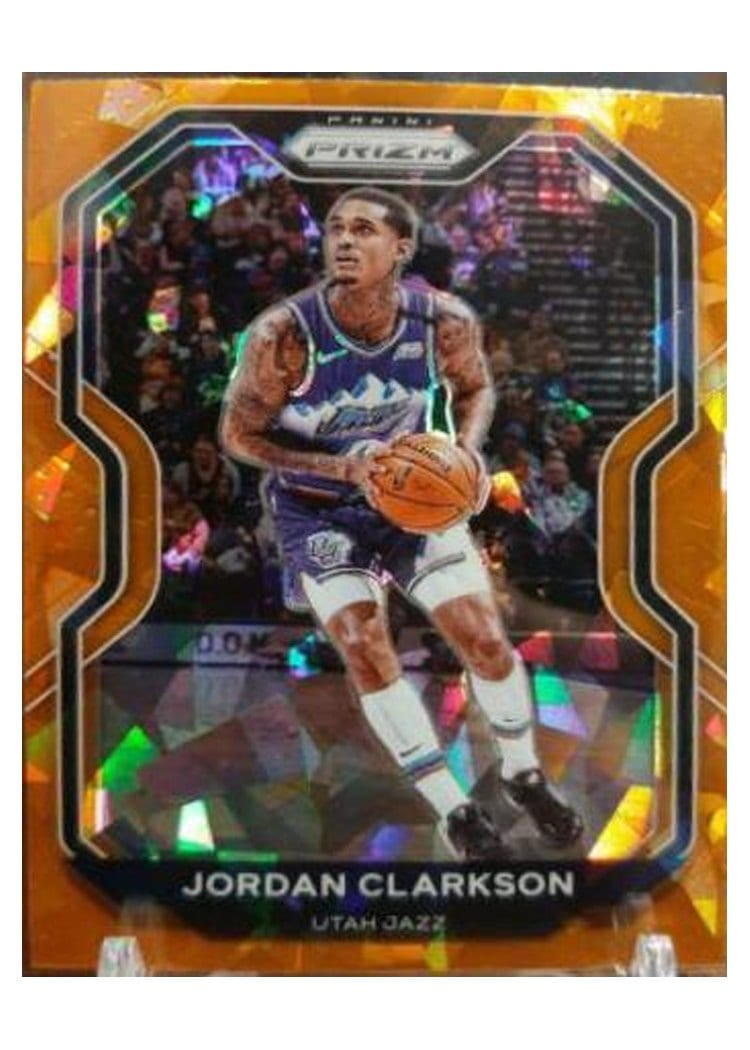 2020-21 Panini Prizm Base Set Jordan Clarkson #135 card
