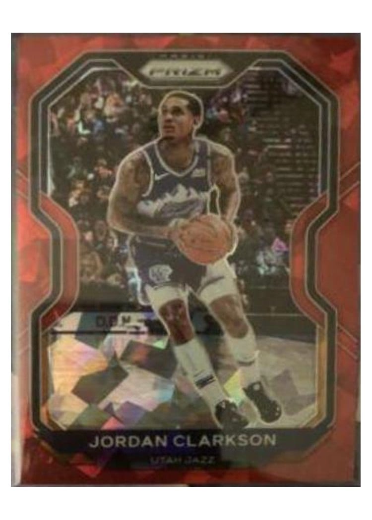 2020-21 Panini Prizm Base Set Jordan Clarkson #135 card