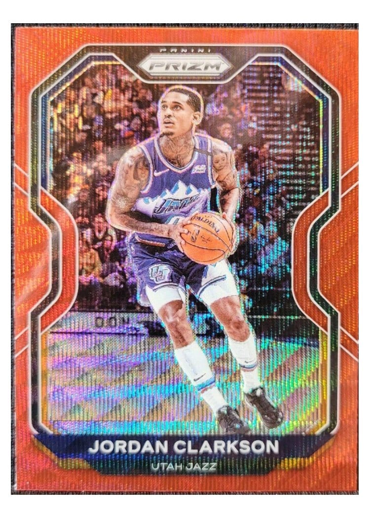 2020-21 Panini Prizm Base Set Jordan Clarkson #135 card