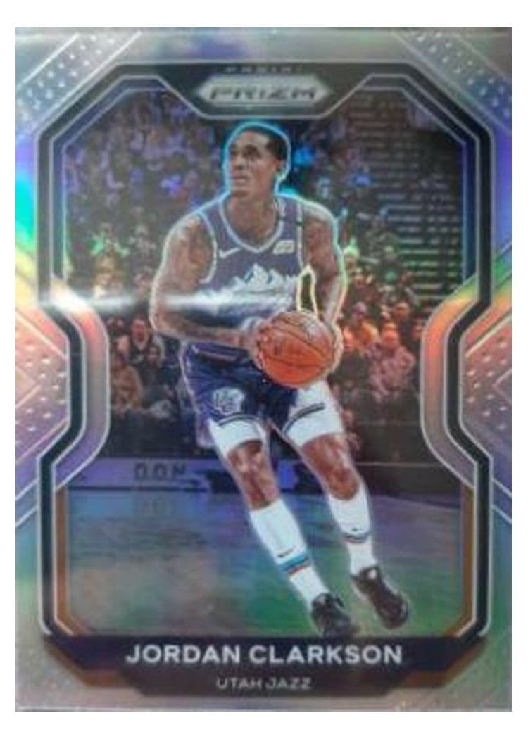 2020-21 Panini Prizm Base Set Jordan Clarkson #135 card