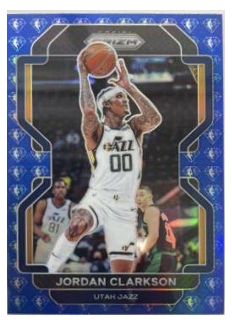 2021-22 Panini Prizm Base Set Jordan Clarkson #127 card
