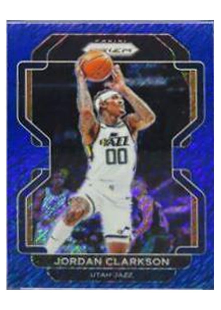 2021-22 Panini Prizm Base Set Jordan Clarkson #127 card