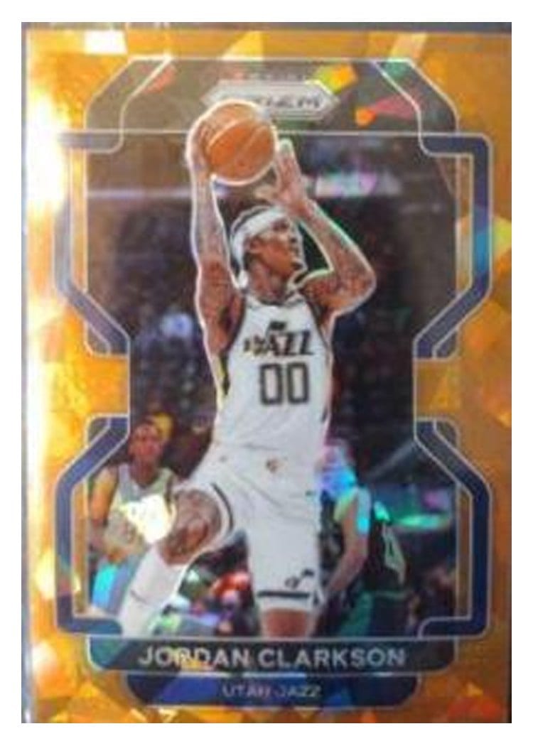 2021-22 Panini Prizm Base Set Jordan Clarkson #127 card
