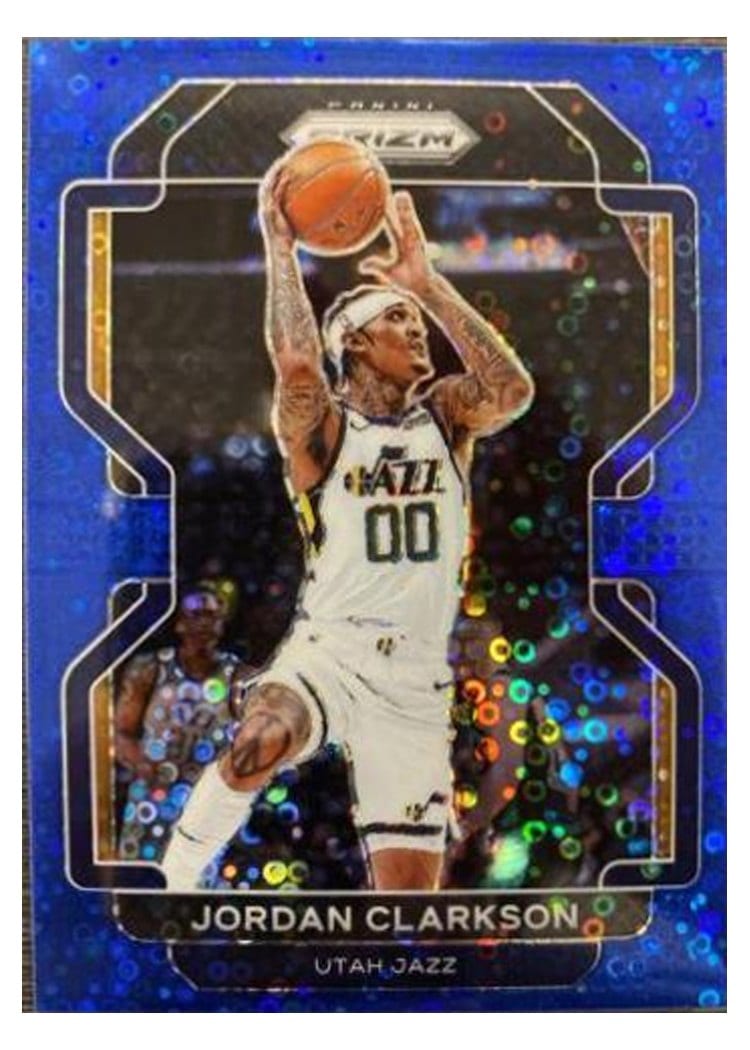 2021-22 Panini Prizm Base Set Jordan Clarkson #127 card