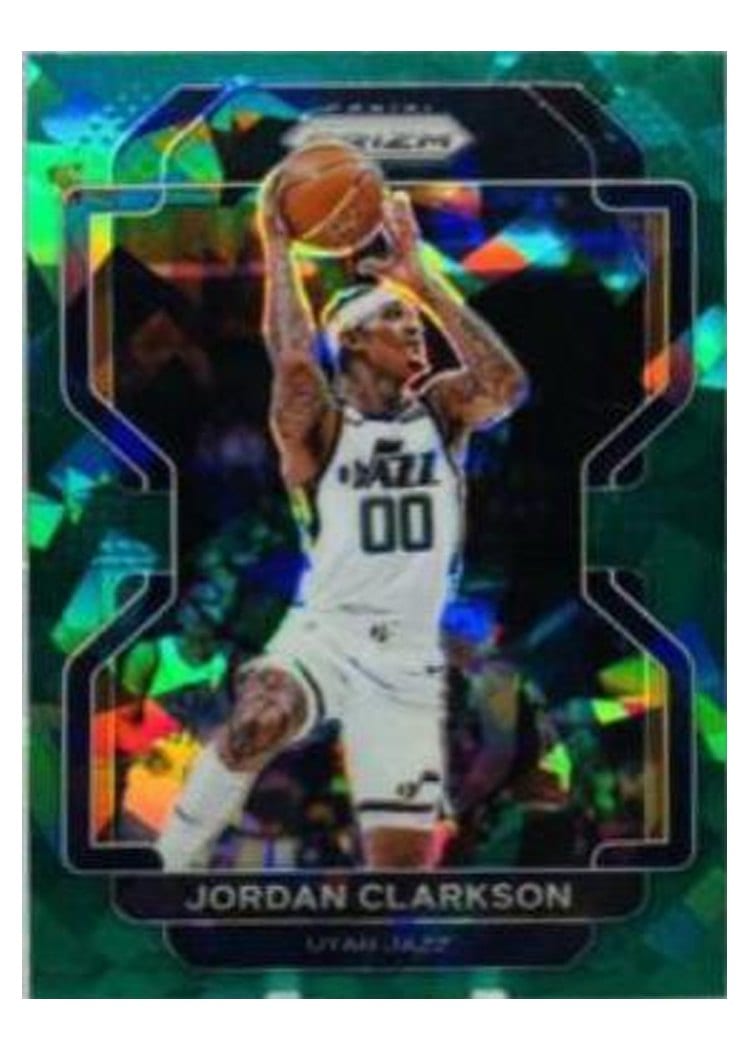 2021-22 Panini Prizm Base Set Jordan Clarkson #127 card