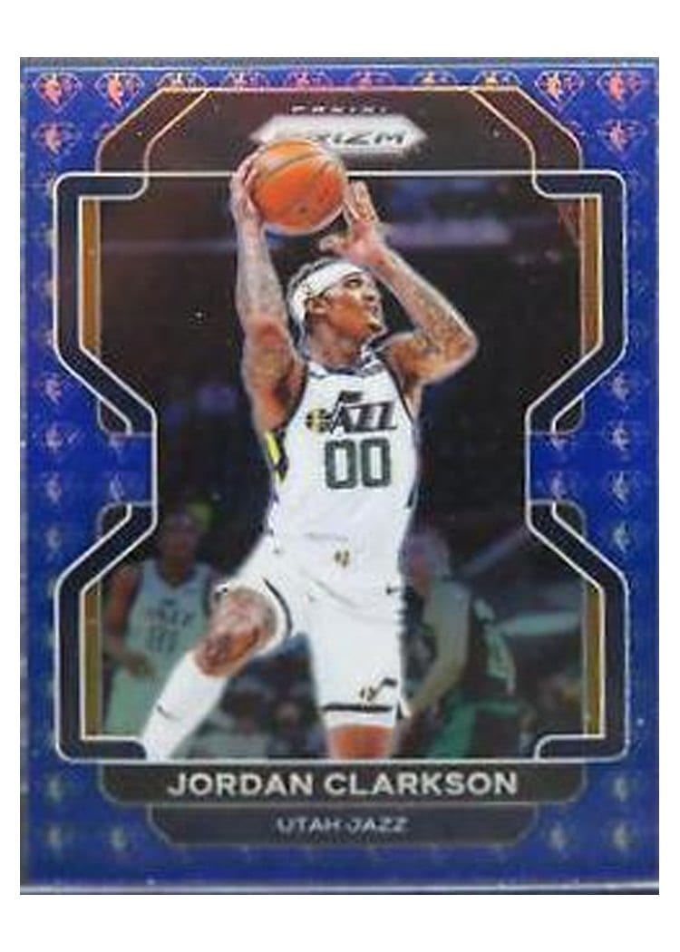 2021-22 Panini Prizm Base Set Jordan Clarkson #127 card
