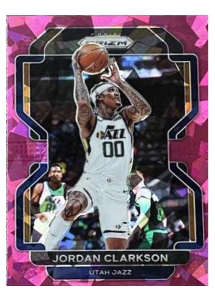 2021-22 Panini Prizm Base Set Jordan Clarkson #127 card