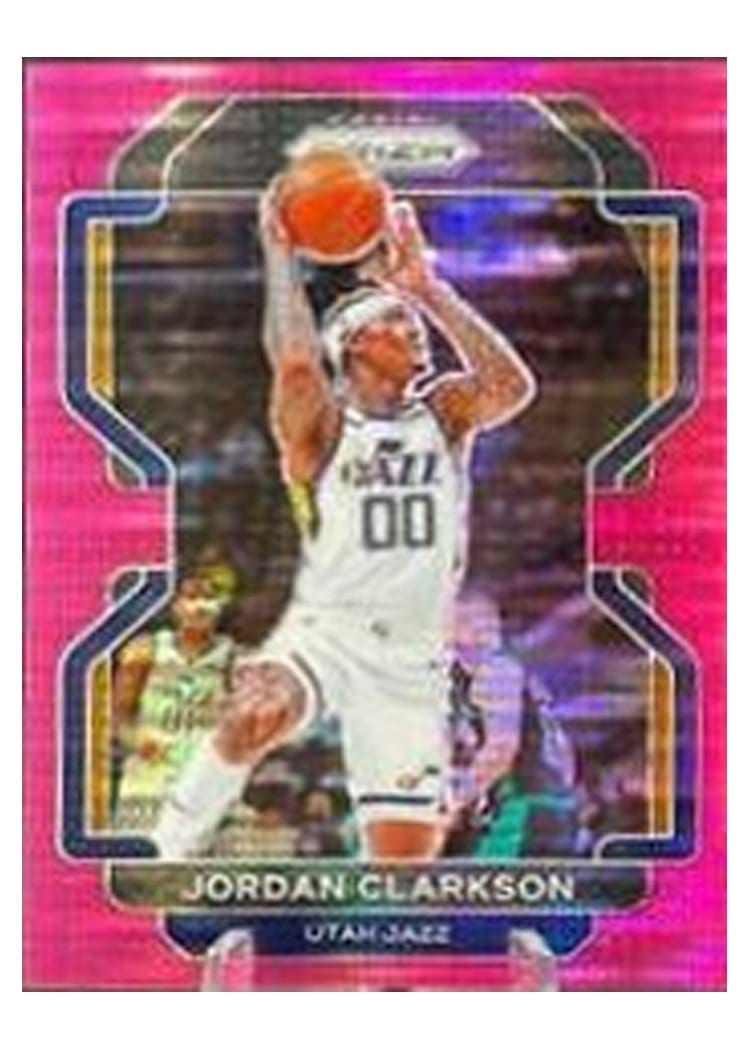 2021-22 Panini Prizm Base Set Jordan Clarkson #127 card