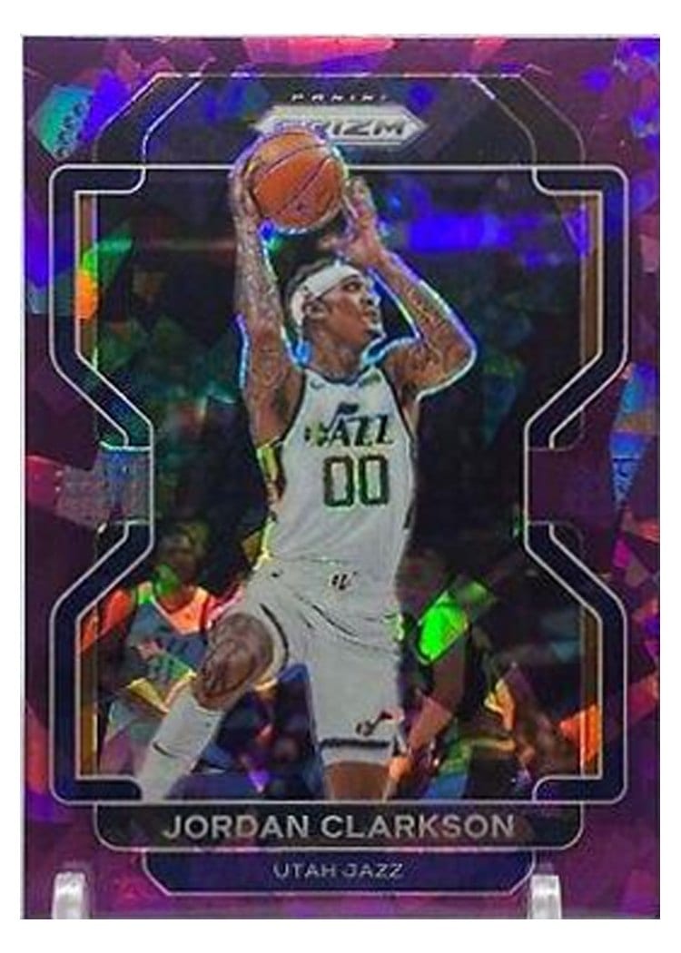 2021-22 Panini Prizm Base Set Jordan Clarkson #127 card