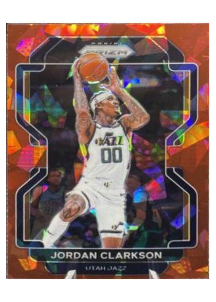 2021-22 Panini Prizm Base Set Jordan Clarkson #127 card