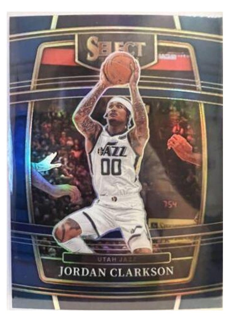2021-22 Panini Select Base Set Jordan Clarkson #38 card