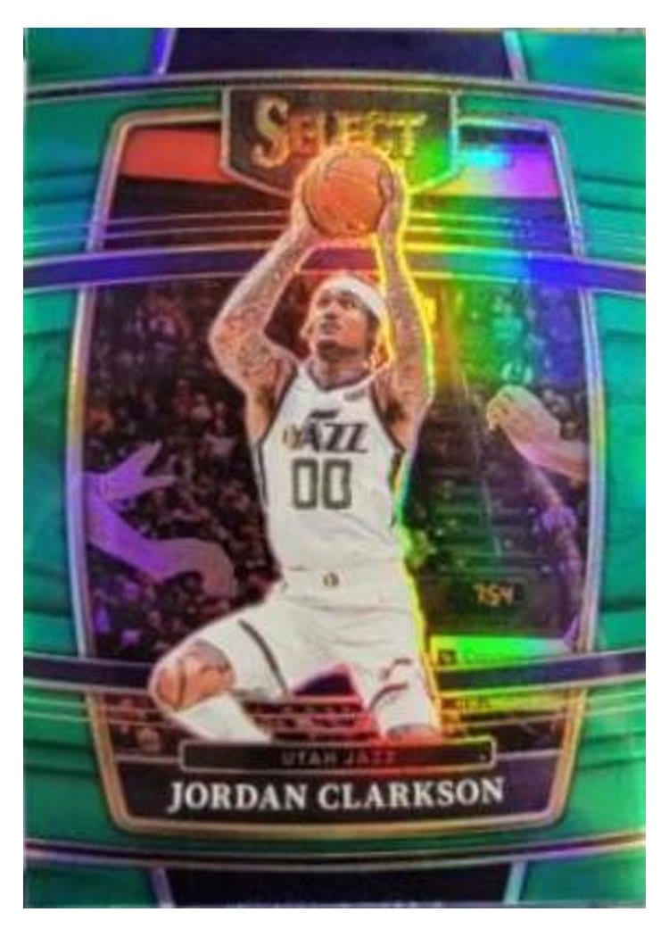2021-22 Panini Select Base Set Jordan Clarkson #38 card